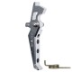 Maxx Adjustable Speed trigger - CNC Aluminum - Style E - Silver