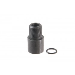 Madbull Airsoft 14mm CCW Steel Outer Barrel Extension (Length: 1inch)